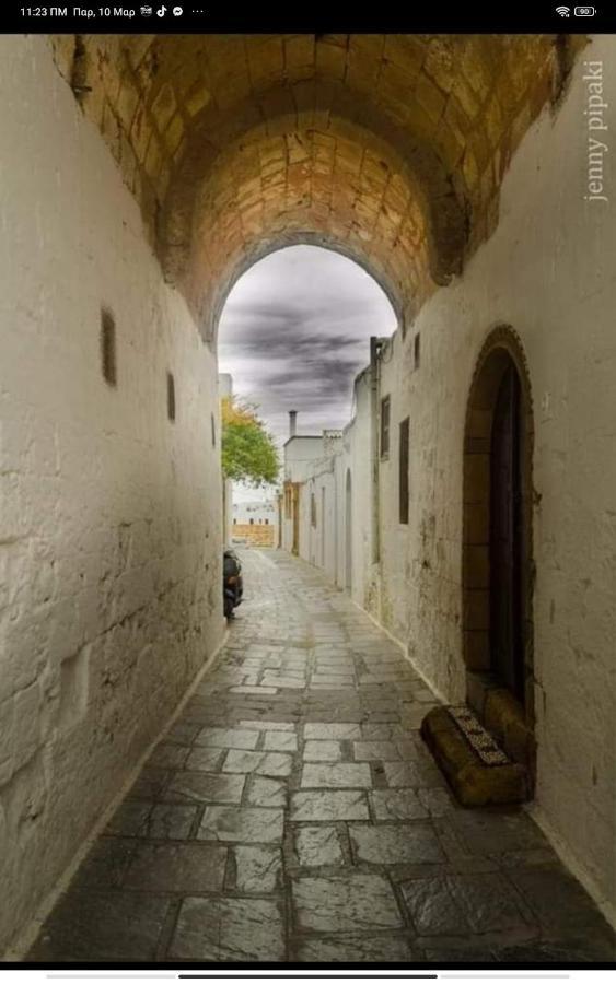 شقة Lindos Alley المظهر الخارجي الصورة